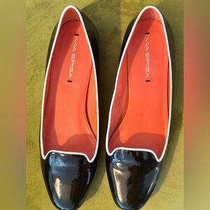 Via Spiga Edina patent leather loafers